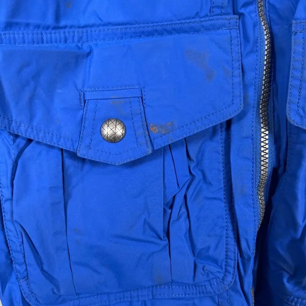 Burton Kids Blue Jacket 100% Nylon Dryride Small Outerwear